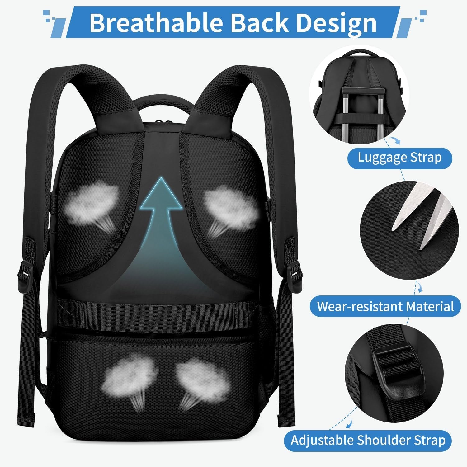 best travel backpack 2019 computer tsa TSA-Approved Carry-On Backpack – Travelers Checklist