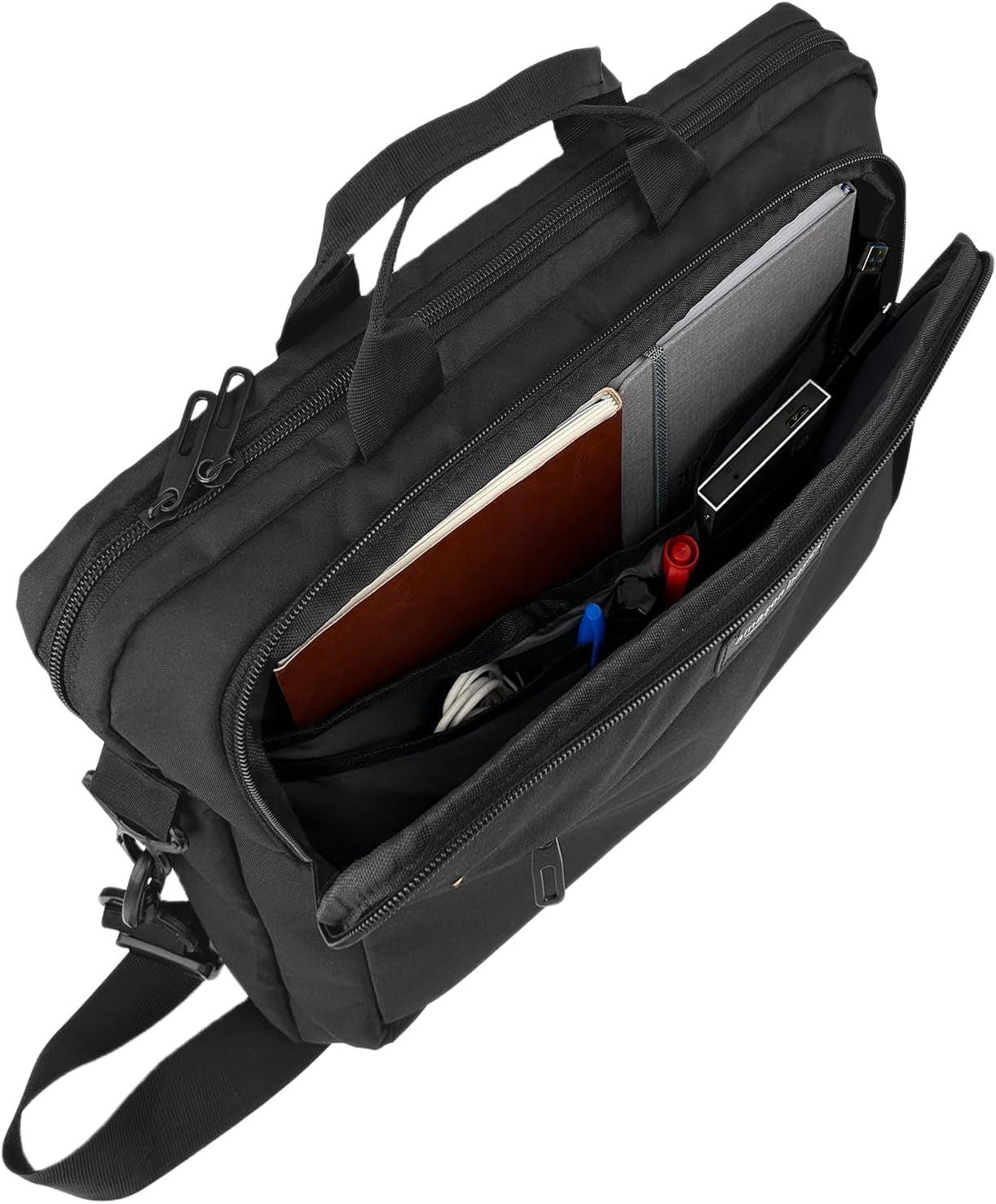 Laptop Carrying Case Shoulder Strap, 15.6 Inch, Black